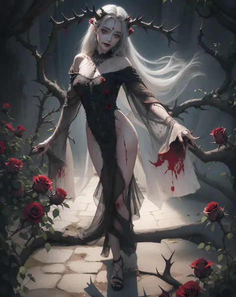 masterpiece, best quality, high quality, extremely detailed CG unity 8k wallpaper, portrait of a pagan goddess, antichrist, doomsday, holy, award winning photography, Photorealistic,extremely detailed, trending on artstation, trending on CGsociety, Intrica...