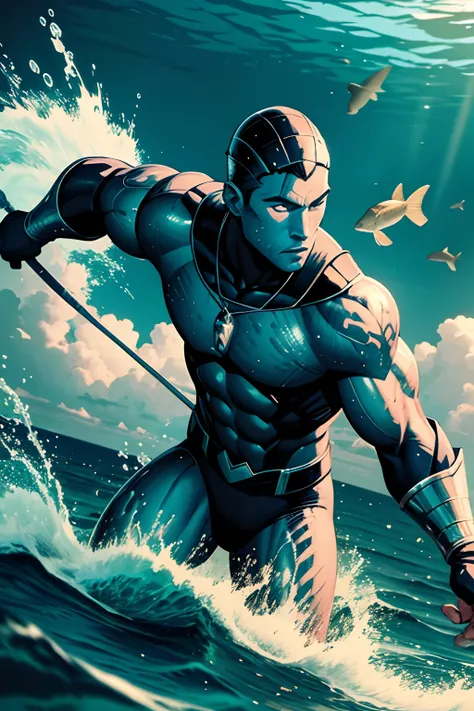 A hero with command over water and aquatic life]