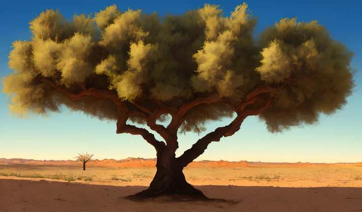 Tree in the desert