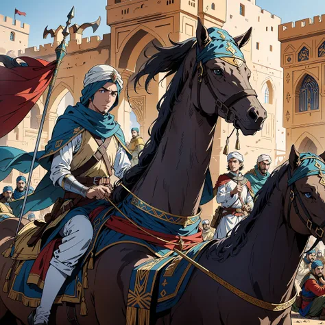 The Fascinating History of a Moroccan Medieval Islamic War, Highlighting key battles, Strategies, and the heroes who emerged during this historic conflict. Donner vie au courage, determination, and the cultural significance of this war, Draw the reader int...