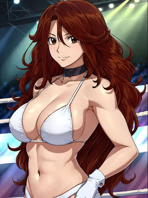 hug, Elegant lady, (upper body only), anime style: 1.8, anime drawing, ultra detailed face, ultra detailed body, 4k, Sumergai Lee Noriega, (standing), best quality, anime style, hires, highest definition, digital blending, bold drawing lines, ((wwe diva), ...