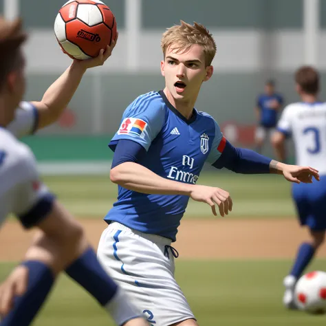 João Gomes playing ball