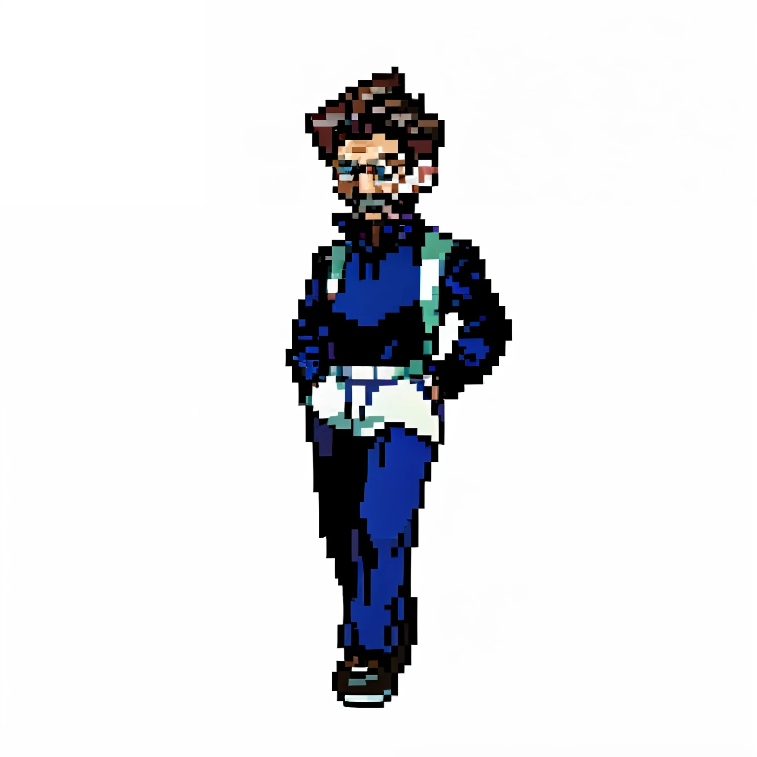 Walter white, pokemon trainer sprite