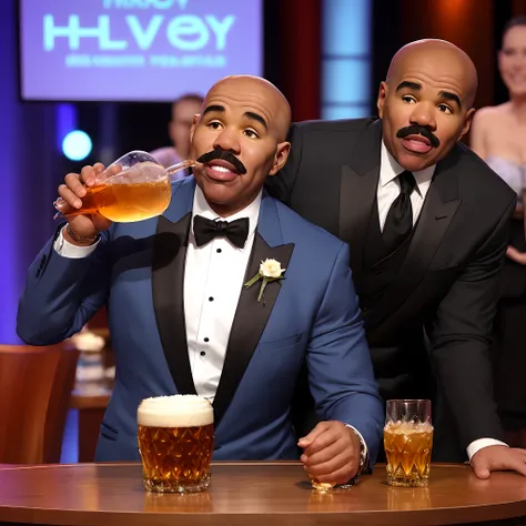 steve harvey drinking to forget