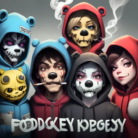 Hood Five nights at freddys smoking cigarettes