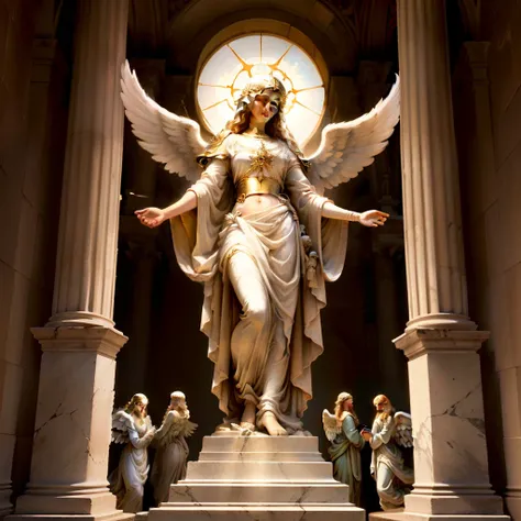 Angels as depicted in the Bible