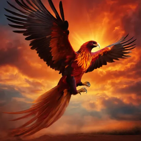 Bring the phoenix and the sky to life