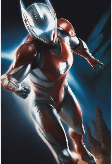 Ultraman realism combines light and shadow