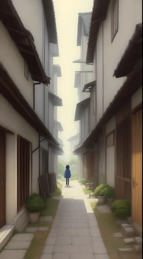 Hayao Miyazakis painting style is similar to an anime scene