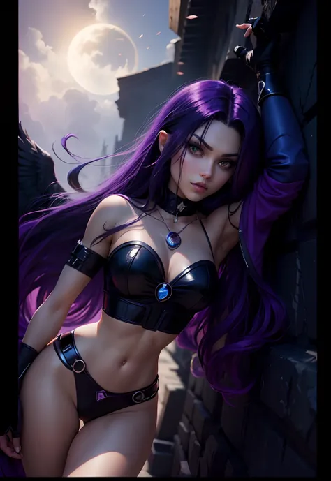 Raven, teen titans, starfire, blackfire, sexy,