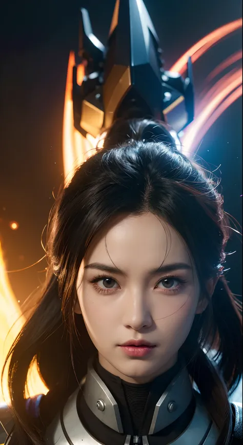 Dragon Ball anime 4K character close-up,colorful vivid octane render, cybernetic and highly detailed, loba andrade from apex legends, created in unreal engine 5, made in unreal engine 5, trending on unreal engine 5, Portrait of a mecha warrior, fantasy sty...