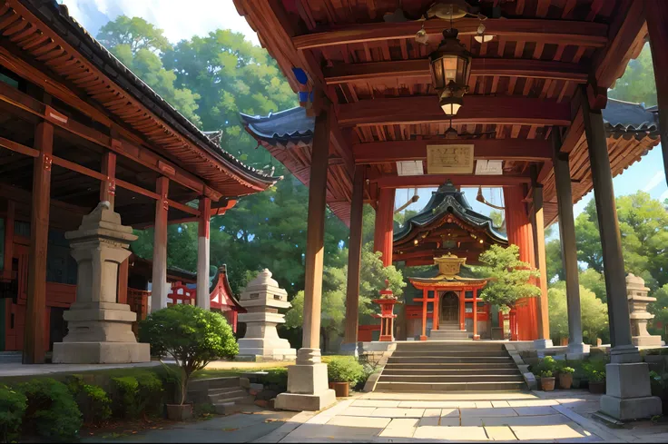 Shrines and temples