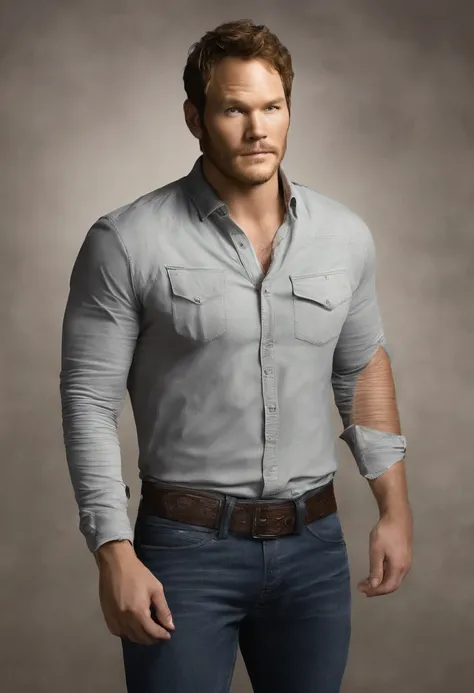 Chris Pratt sin ropa. Ahora mismo. Ensayo sensual. placer. cuerpo sudoroso . sexo. Hermana.