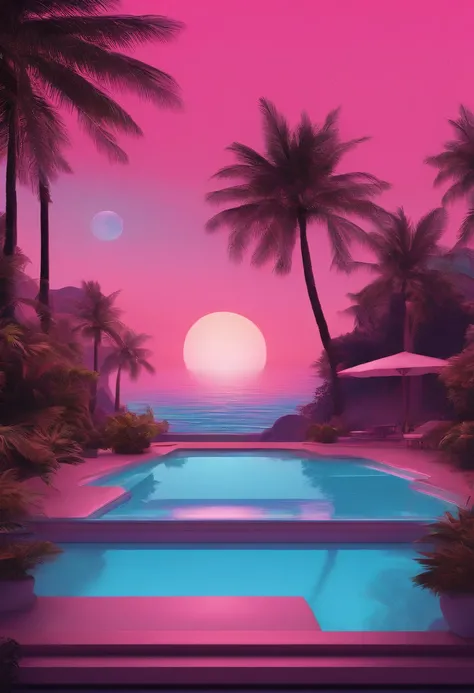 vaporwave, shade, vapor, vector