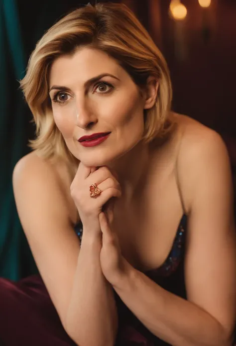 Jodie Whittaker sucking a penis