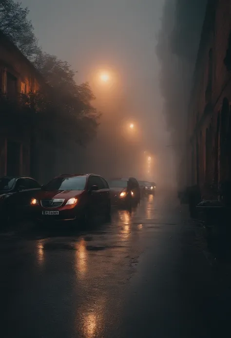 fog aesthetic street 1920x1080