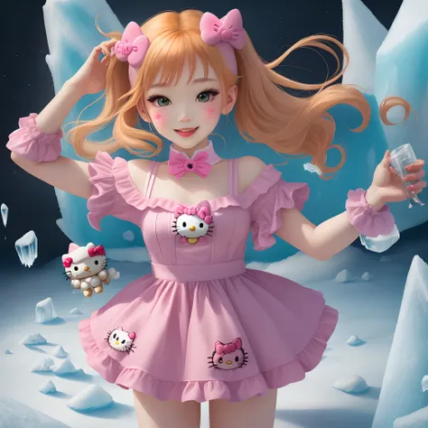 Hello kitty as ice spice