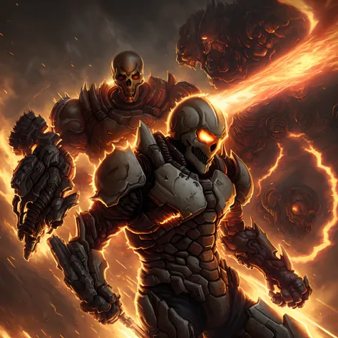 Combine doom slayer and ghost rider