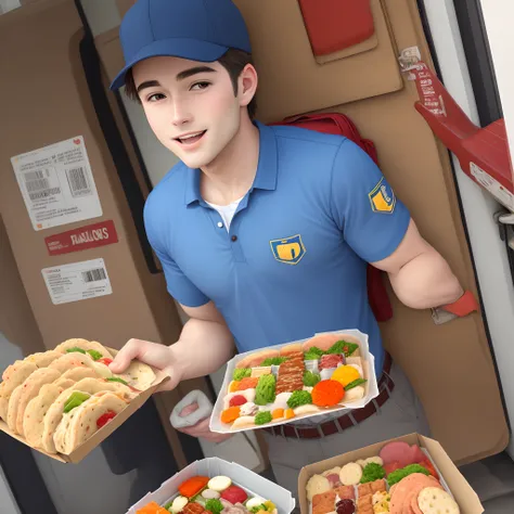 Mailman delivery lunchables