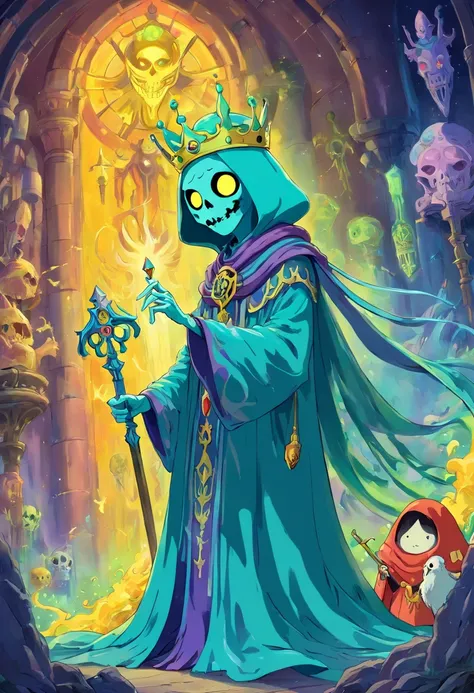 The lich from adventure time