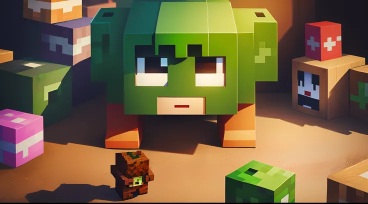 Minecraft Steve dark fantasy