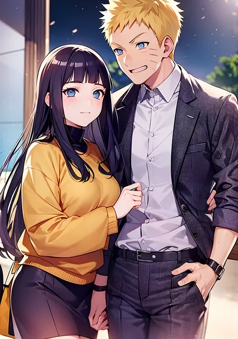 naruhina, couple