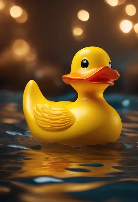 product concept for yellow rubber duck