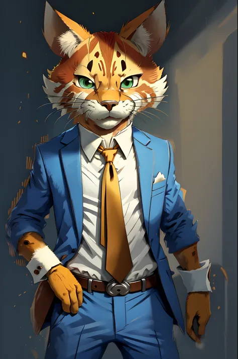 Tom from tom and jerry wearing a suit