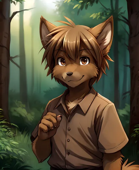 by dagasi, (by carrot:0.6), (by silverfox5213), by castitas, by tsukune minaga, (by manmosu marimo:0.6), by kenket,, evals-twokinds, twokinds, by tom_fischbach,, (best quality, masterpiece:1), solo, furry male anthro, brown eyes, short hair, brown hair, po...