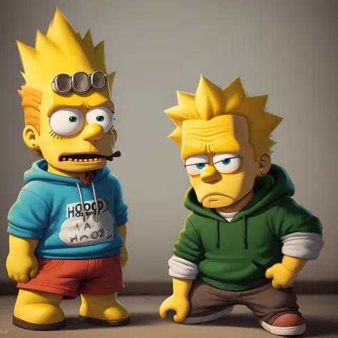 Bart simpson from the hood