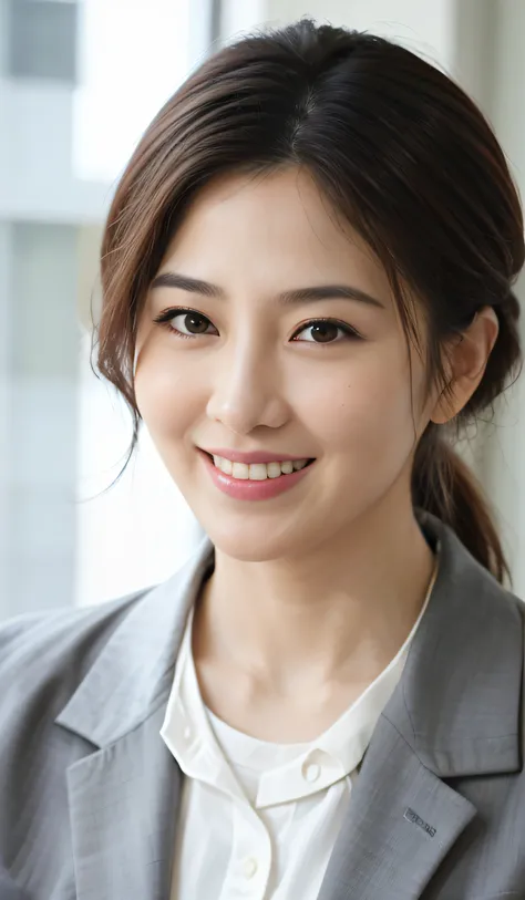 Arab Asian woman in grey suit smiling at camera, a young asian woman, Young adorable Korean face, Beautiful young Korean woman, Gorgeous young Korean woman, Young Asian Woman, young cute wan asian face, Korean Woman, beautiful Korean women, female actress ...