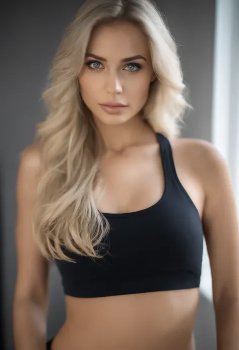 Oman with matching tank top and panties, Sexy girl with blue eyes, portrait sophie mudd, Portrait de Corinna Kopf, blonde hair and large eyes, Selfie einer jungen Frau, ohne Make-up, Natural makeup, Blick direkt in die Kamera, Gesicht mit Artgram, dezentes...