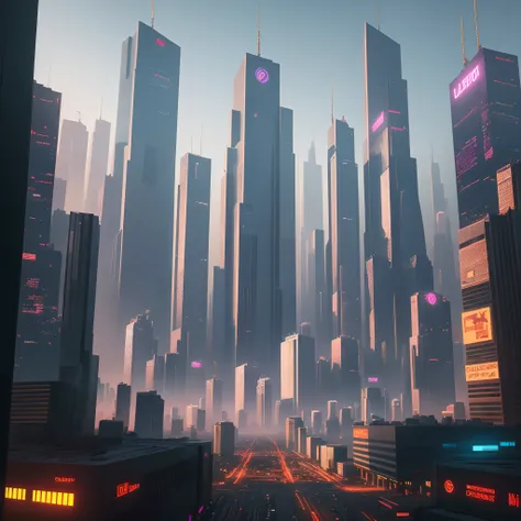 Cyberpunk city, ultra-realistic, ultra-defined, Ultra-Wide, 4k