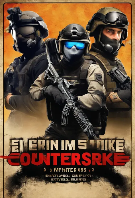 A poster of Counter Strike 2