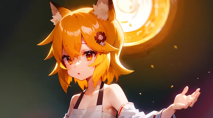 ultra-detailed, (detailed light:1.05), detailed background, detailed face, a detailed eye, sen, animal ears, fox ears, fox girl,...