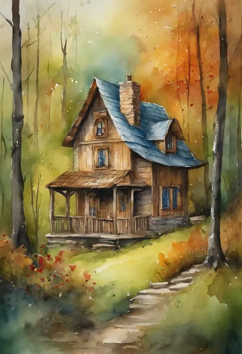 a little house in the forest