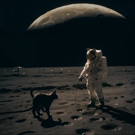 Cat on the Moon