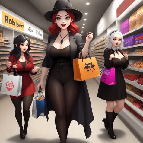 roblox vampire going shopping