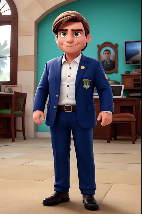 bolsonaro com minions em volta