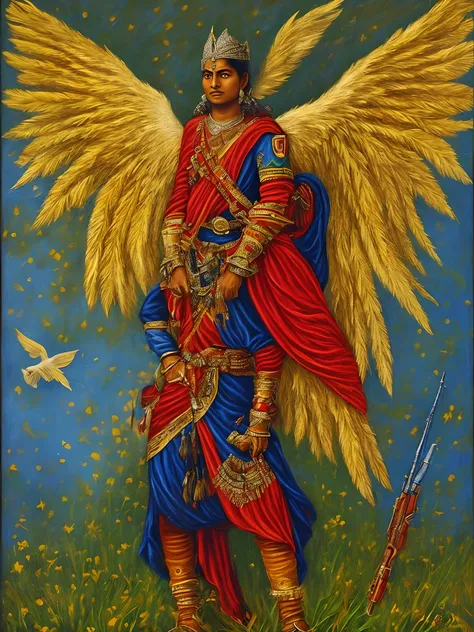 Soldier Indian angel