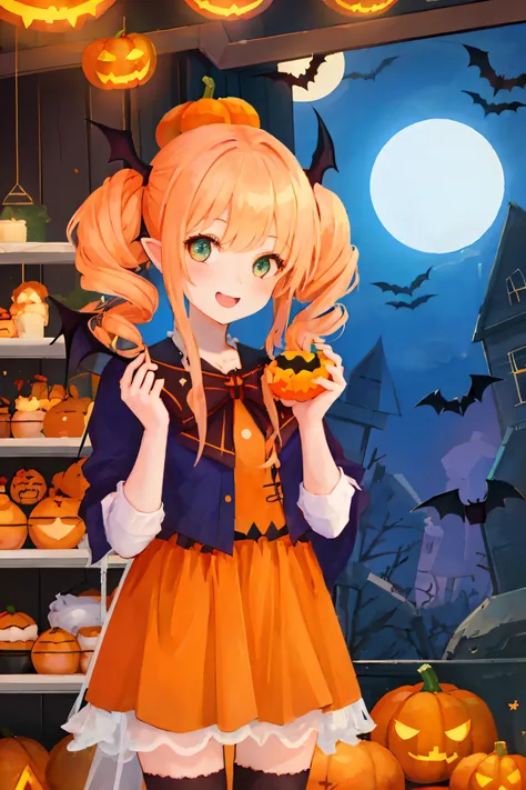 1girll，borgar，pumpkins，the bats