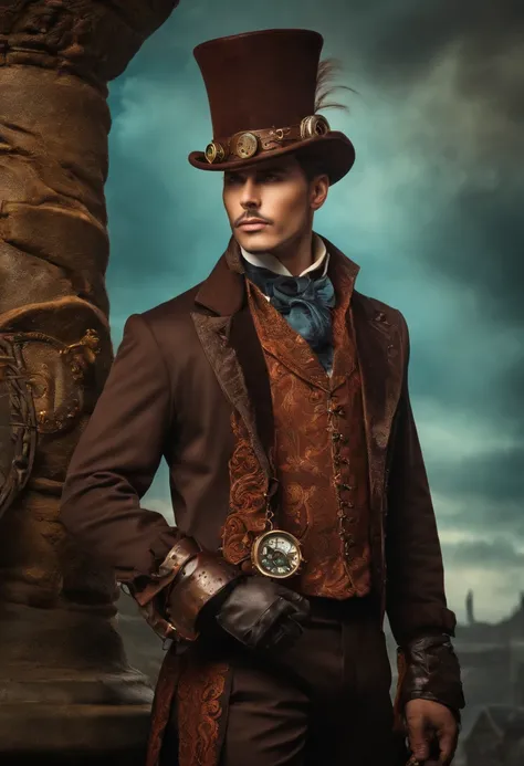 Steampunk man