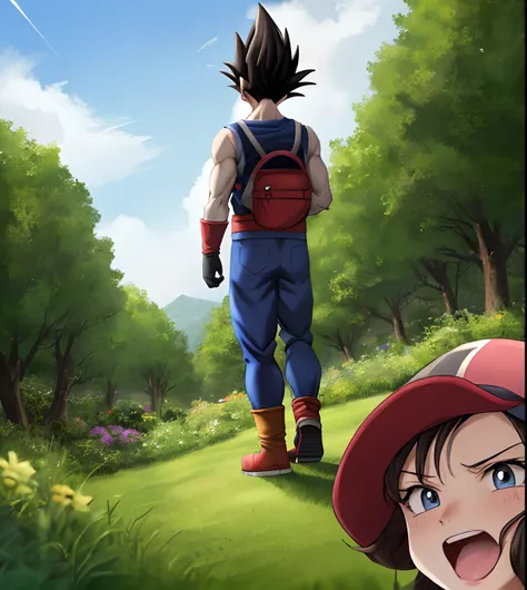 Vegeta Pokemon Trainer