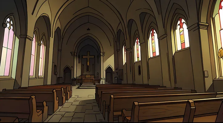 empty church