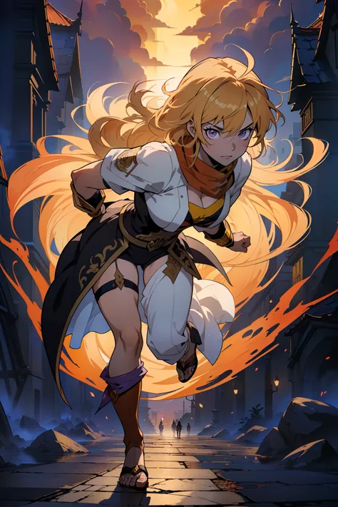 yang xiao longo, ((melhor qualidade)), ((obra-prima)), (altamente detalhado:1.3), a young woman with a mischievous and sexy expr...