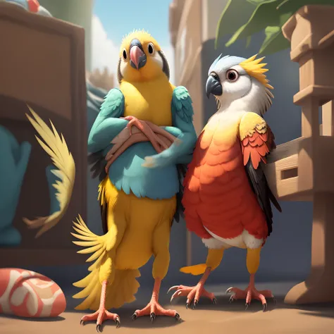 Disney Cockatiel Movie