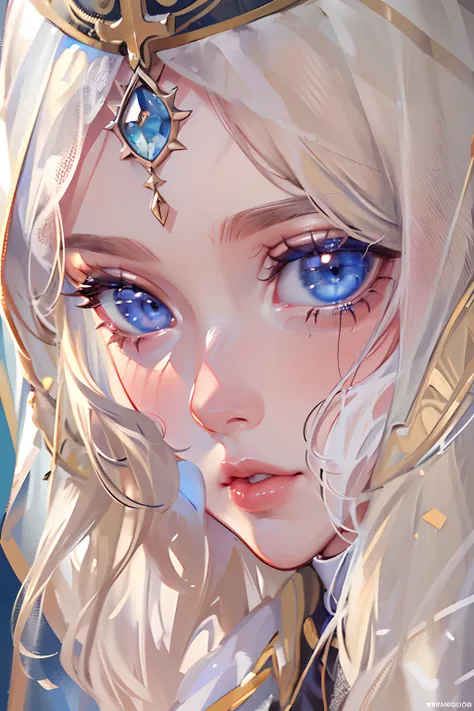 (best quality,4k,8k,highres,masterpiece:1.2),ultra-detailed,realistic,beautiful detailed blue eyes,beautiful detailed lips,extremely detailed face,long hair,1girl,beautiful blonde girl,wearing a nuns outfit,cute,attractive,church, retrato, detailed eyes