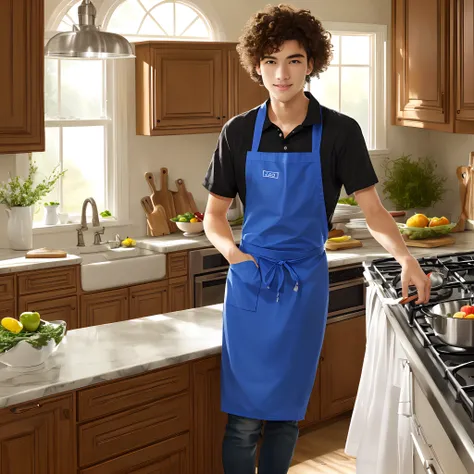 Standing back in the kitchen