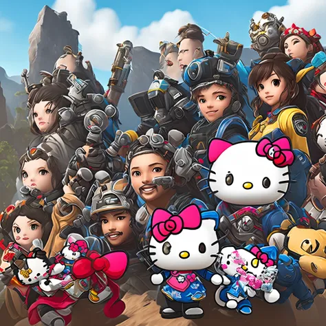 Hello kitty and the apex legends