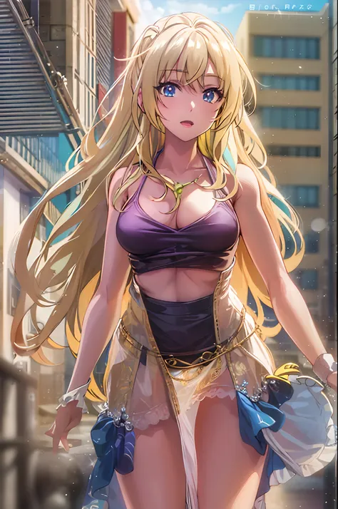(Best quality,4K,8K,A high resolution,Masterpiece:1.2),Ultra-detailed,(Realistic,Photorealistic,photo-realistic:1.37),Anime girl posing in bikini on the street, seductive anime girls, Cute girl with anime visuals, Petite and graceful Lori, Smooth anime CG ...